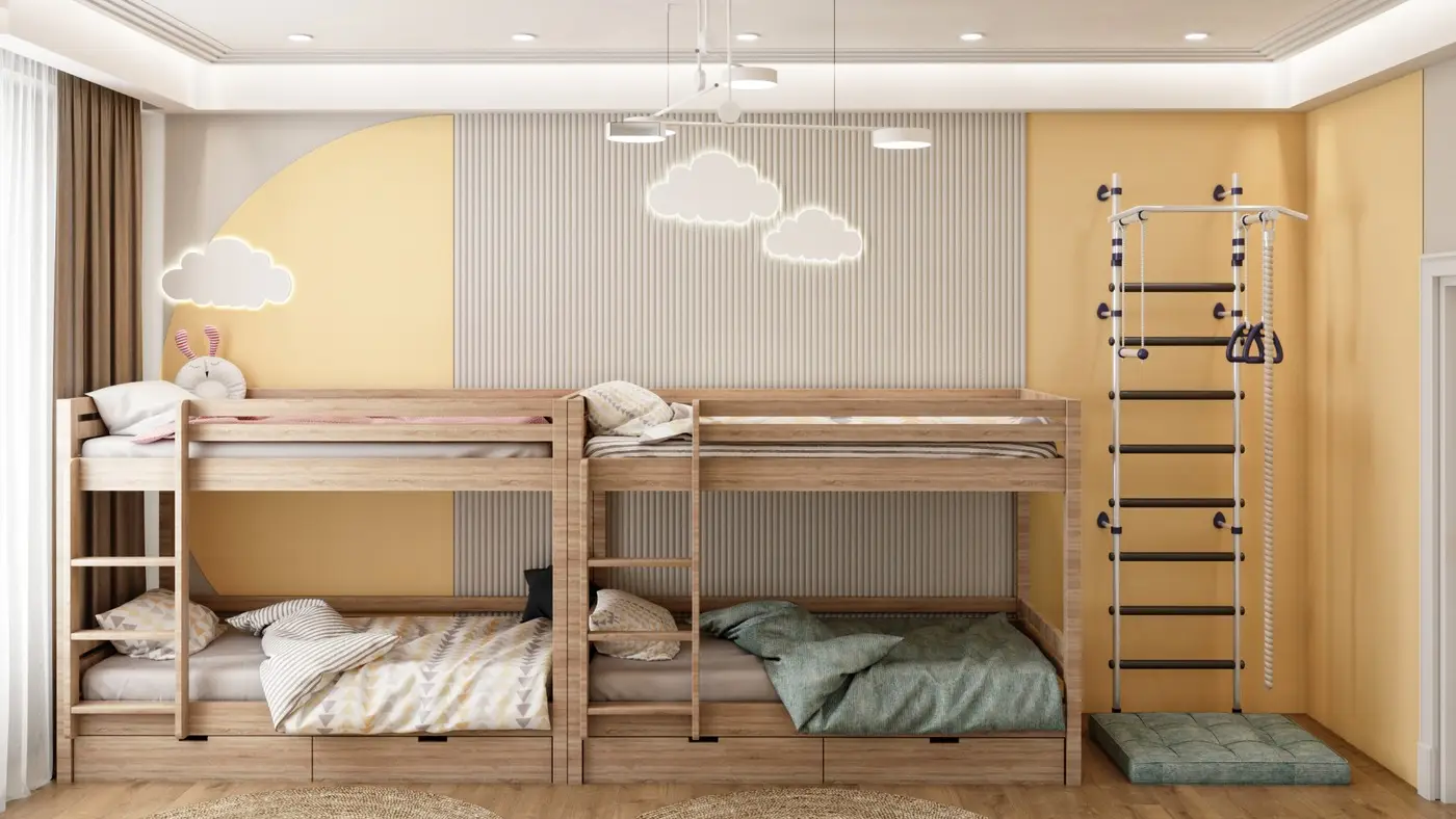 Квартира в неоклассике, 135 м²