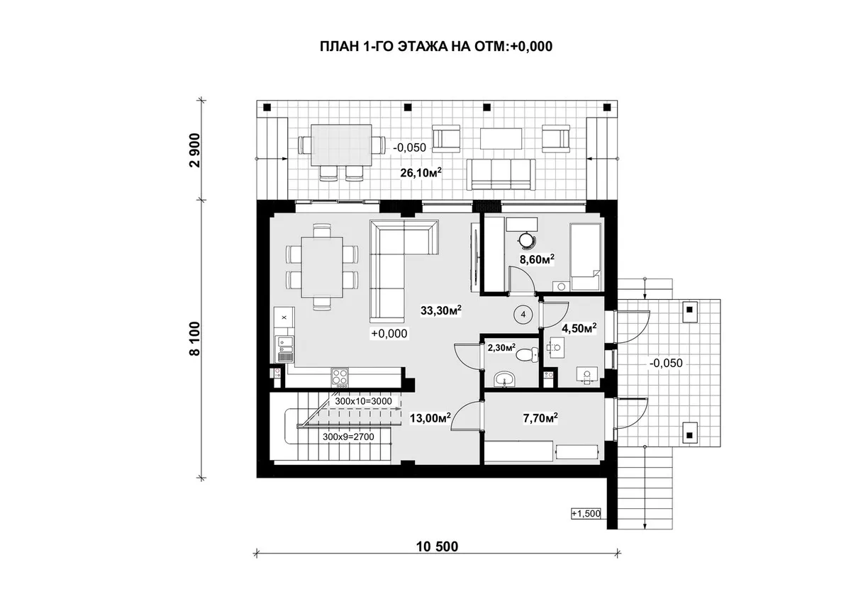 Планировка: NEO House #34