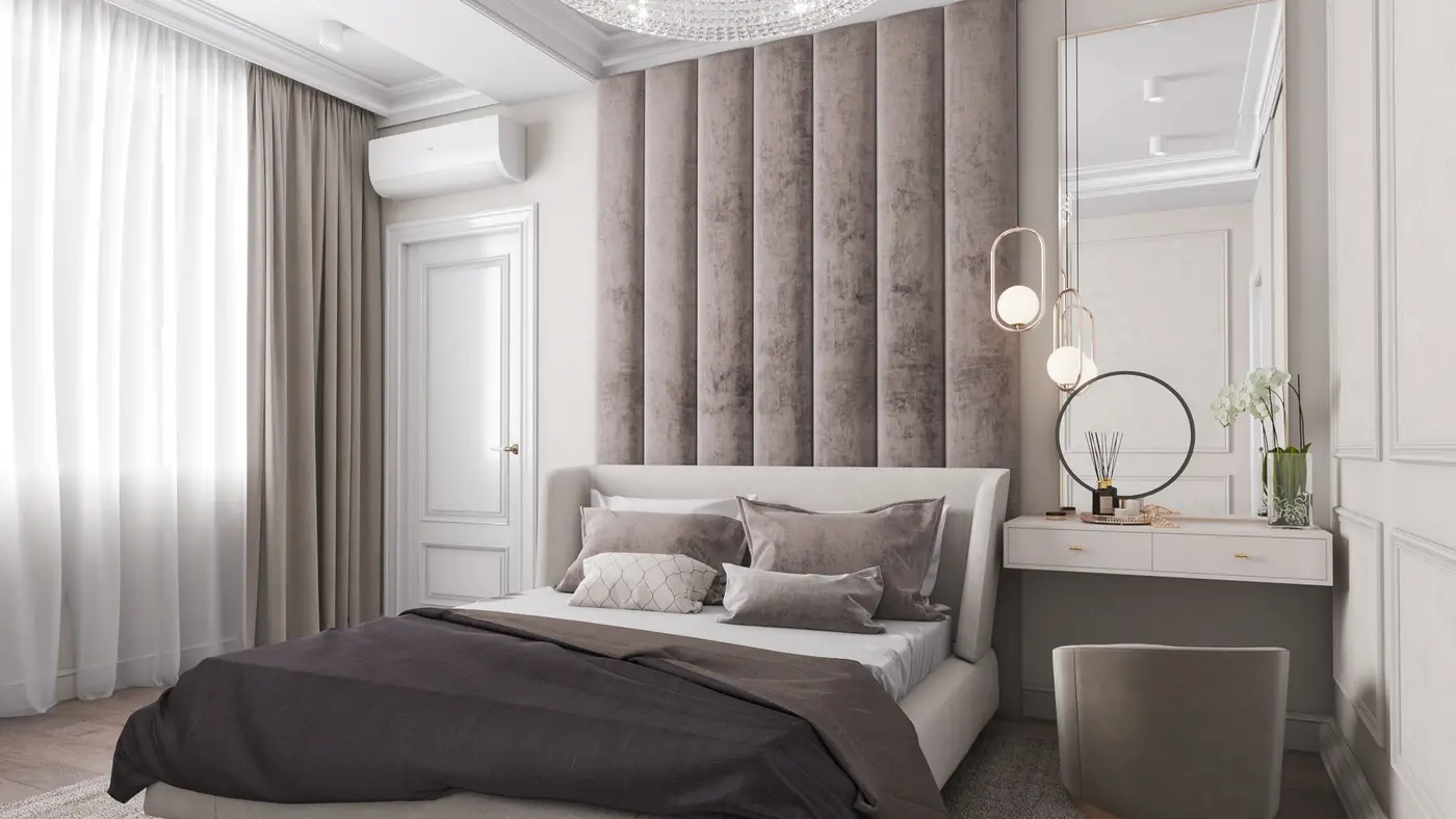 Квартира в неоклассике, 209 м²
