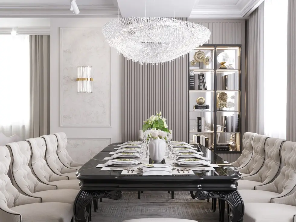 Квартира в неоклассике, 209 м²