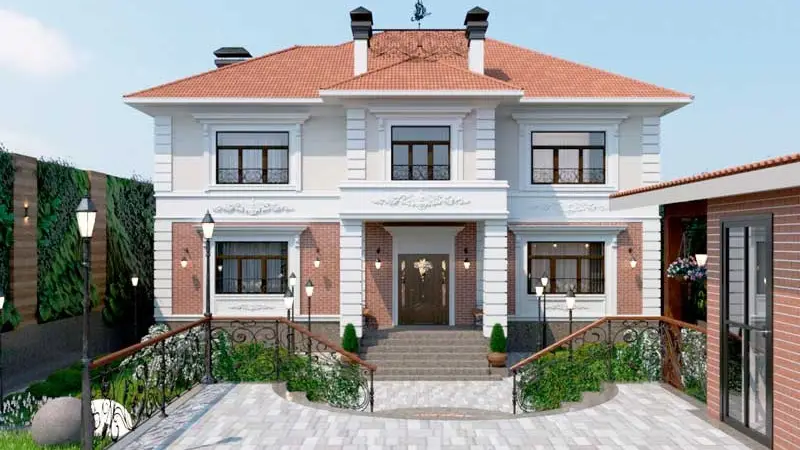 Особняк в Оше, 300 м²