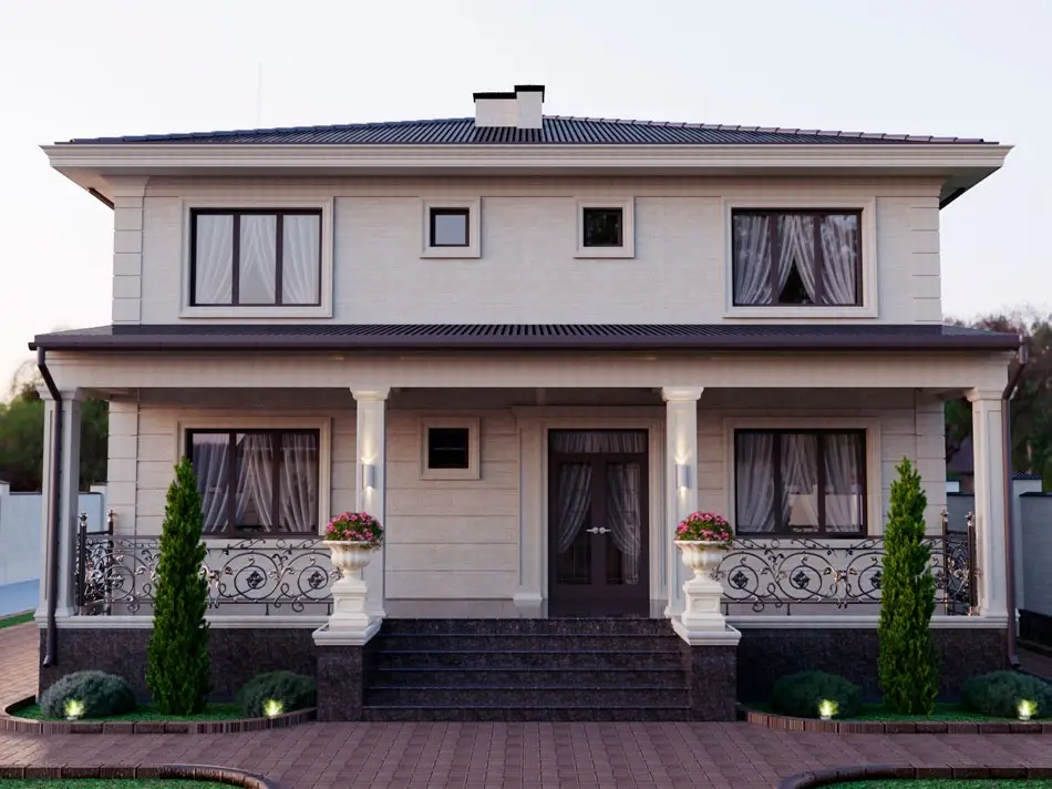 Загородный дом 300 м²