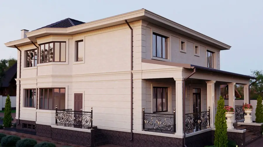 Загородный дом 300 м²